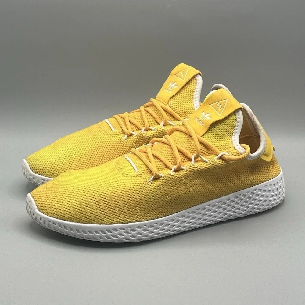 Adidas Pharrell Williams Human Race Yellow Knit - Men's Size 7 Women's‎ Size 8.5